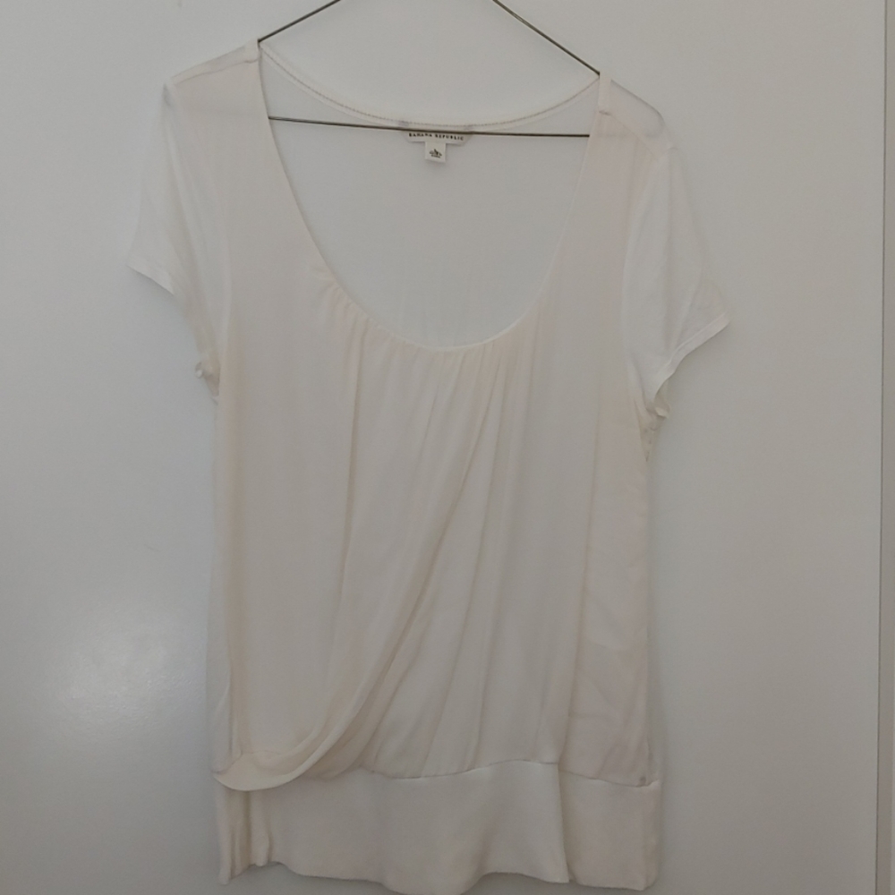 White Banana Republic top